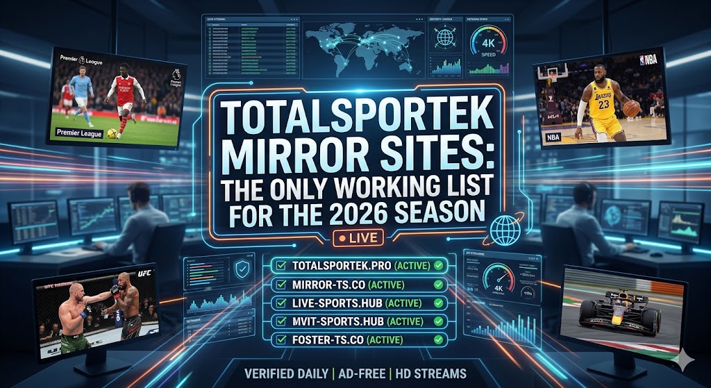 Totalsportek Mirror Sites: The Only Working List for the 2026 Season