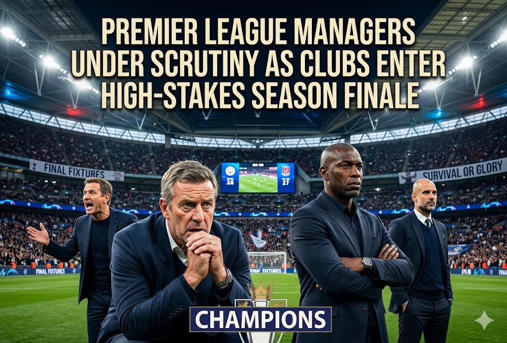 Premier League Managers Under Scrutiny as Clubs Enter High-Stakes Season Finale