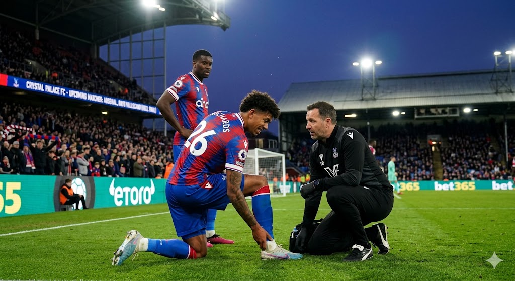 Crystal Palace Sweat Over Chris Richards Fitness Ahead of Big Matches