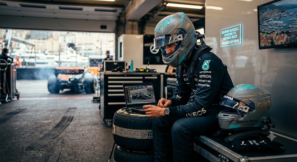 George Russell Looking to Bounce Back After Difficult Monaco Session