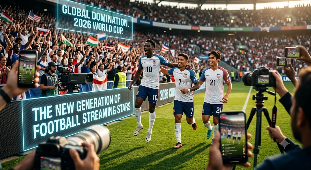 Young Talents Set to Dominate Soccer Streams During World Cup 2026