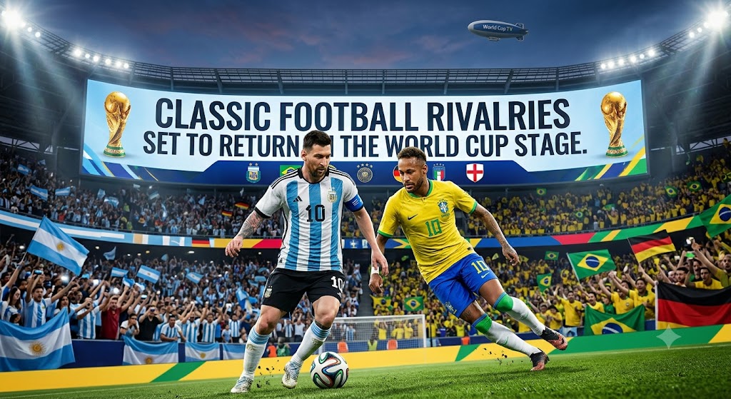 Classic Football Rivalries Set to Return on the World Cup Stage