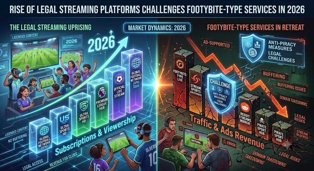 Rise of Legal Streaming Platforms Challenges Footybite-Type Services in 2026