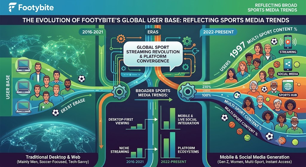 Footybite's Changing User Base Reflects Broader Sports Media Trends