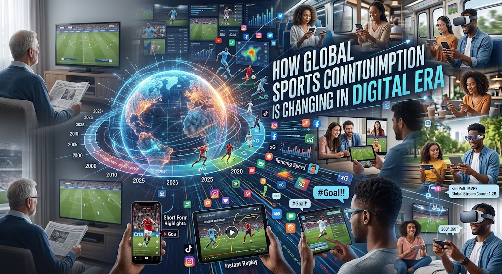 How Global Sports Consumption Is Changing in the Digital Era