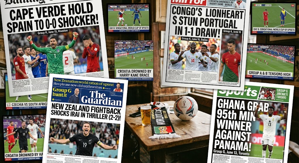 Biggest Upsets and Surprises From the FIFA World Cup So Far