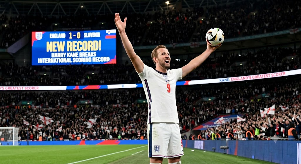Harry Kane Breaks Another International Scoring Record