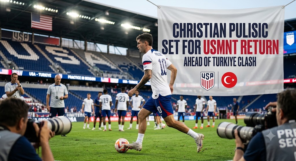 Christian Pulisic Set for USMNT Return Ahead of Turkiye Clash