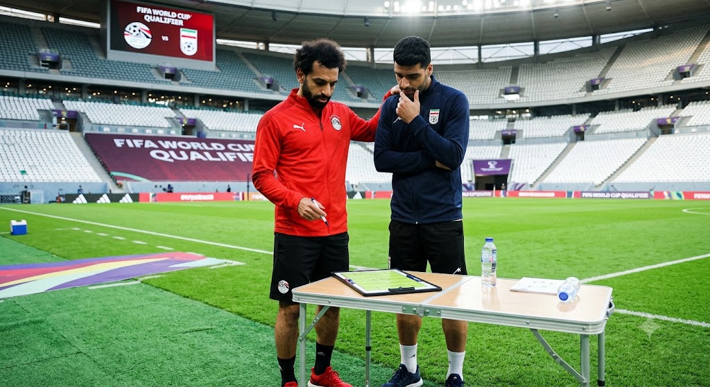 Mohamed Salah and Mehdi Taremi Prepare for Crucial Egypt vs Iran World Cup Clash