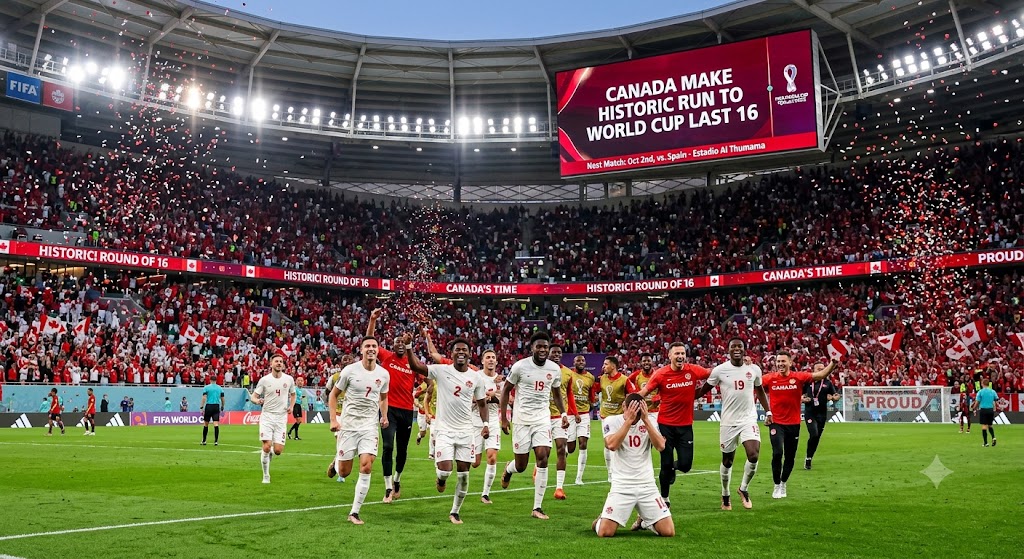 Canada Make Historic Run to World Cup Last 16