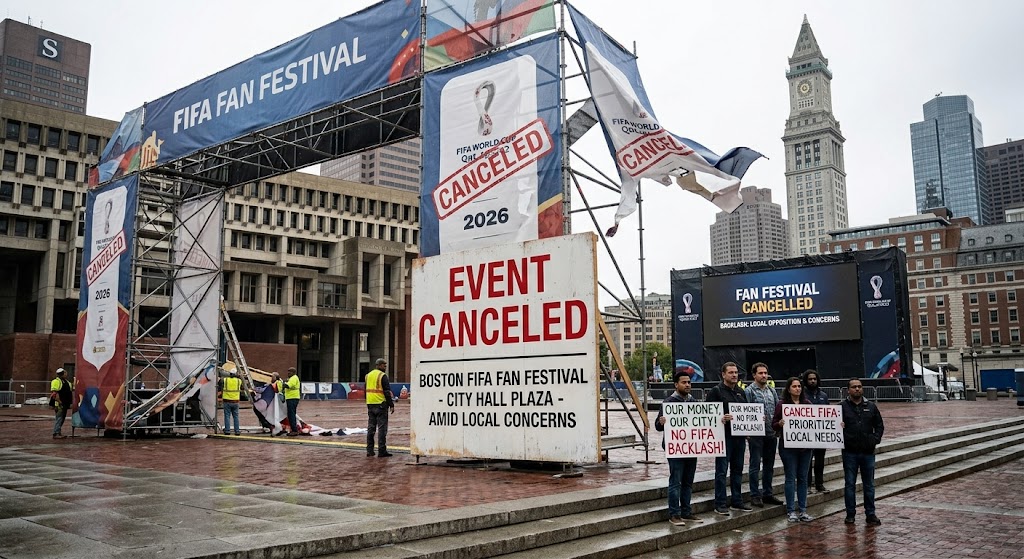 Boston Cancels FIFA Fan Festival Amid World Cup Backlash