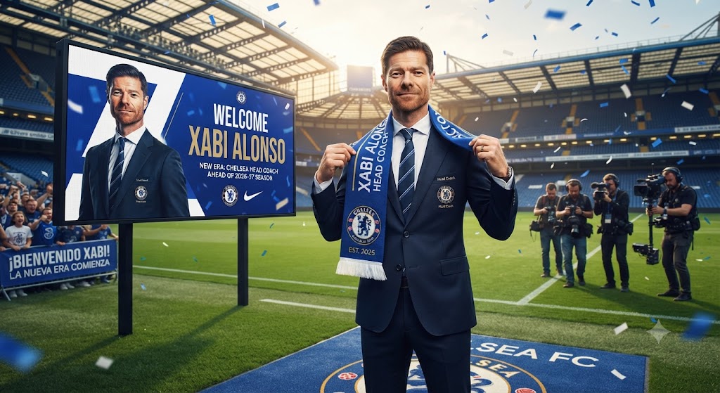 Xabi Alonso Begins New Era as Chelsea Head Coach Ahead of 2026–27 Season