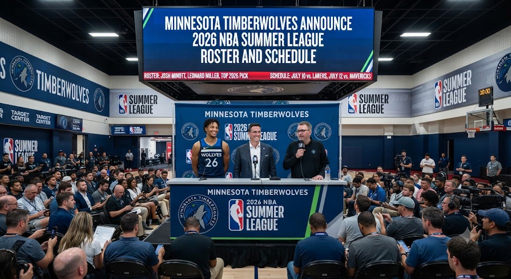 Minnesota Timberwolves Announce 2026 NBA Summer League Roster and Schedule