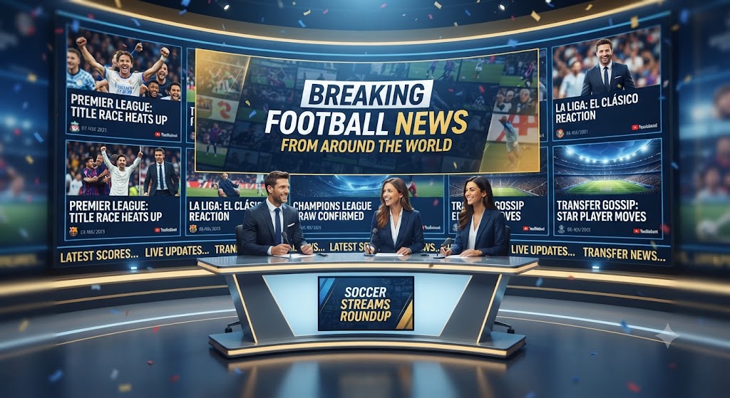 Soccer Streams Roundup: Breaking Football News From Around the World