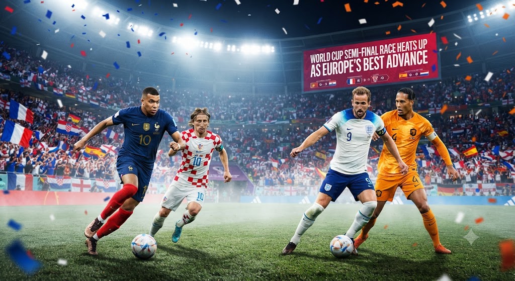 World Cup Semi-Final Race Heats Up as Europe's Best Advance