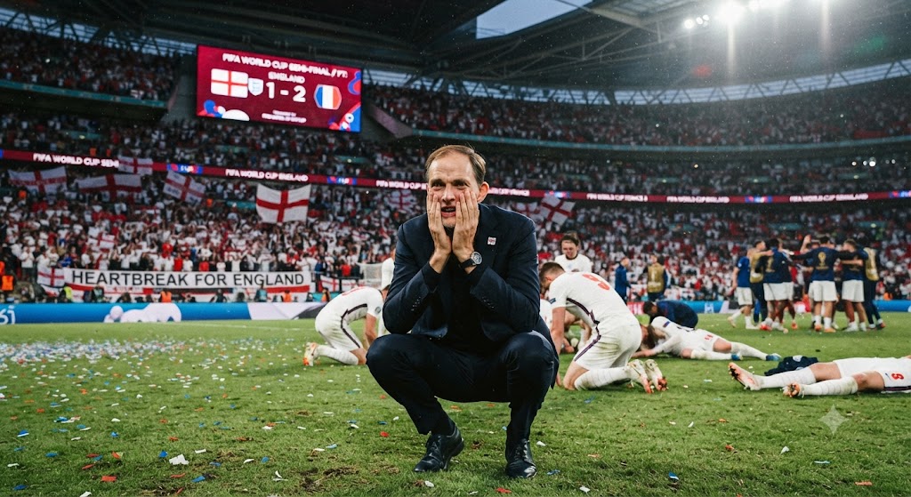 Thomas Tuchel Reacts After England's Heartbreaking Semi-Final Exit
