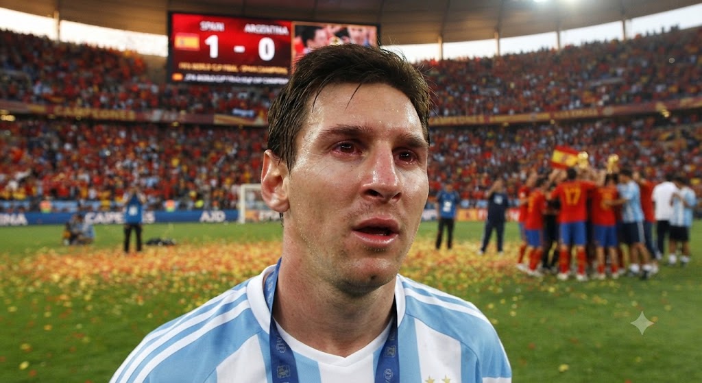 Lionel Messi Reacts After Argentina's Heartbreaking World Cup Final Defeat