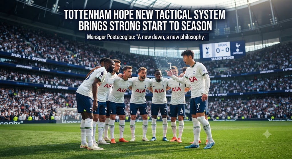 Tottenham Hope New Tactical System Brings Strong Start to Season