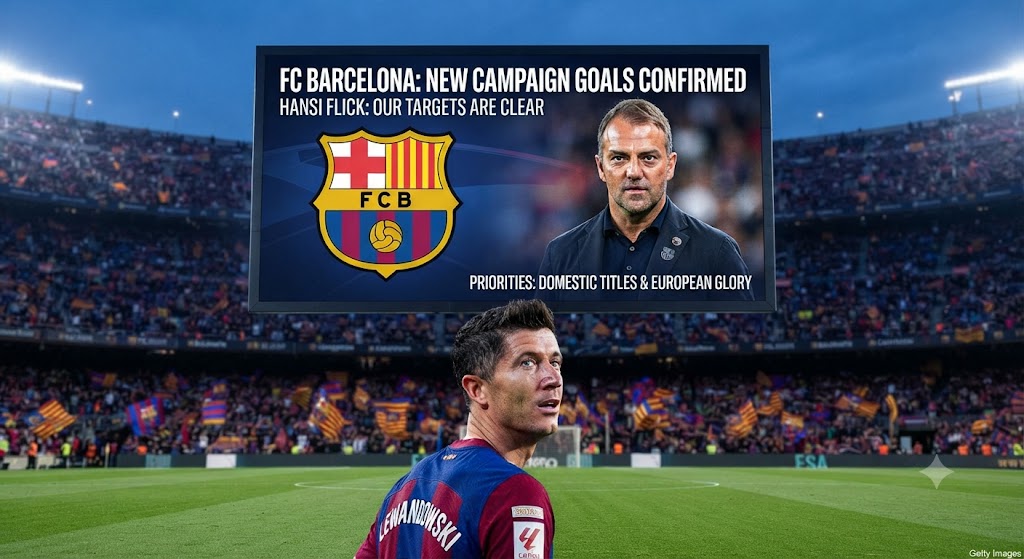 Hansi Flick Outlines Barcelona's Goals for the New Campaign