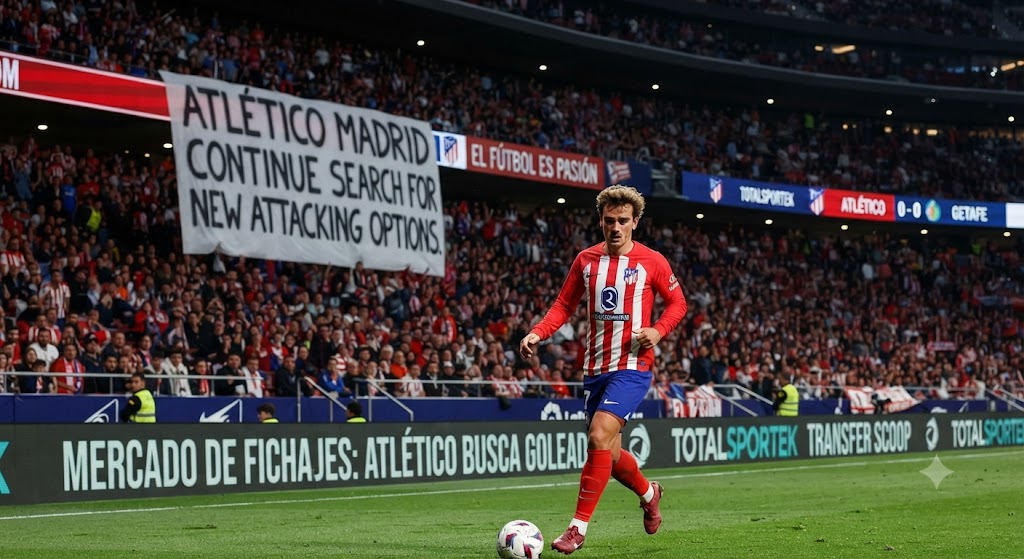 Atletico Madrid Continue Search for New Attacking Options