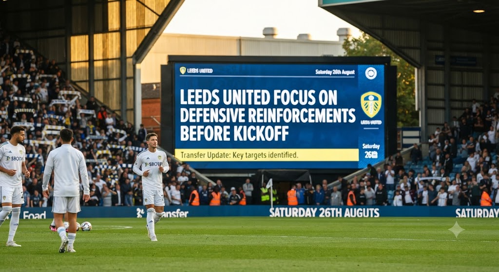 Leeds United Focus on Defensive Reinforcements Before Kickoff