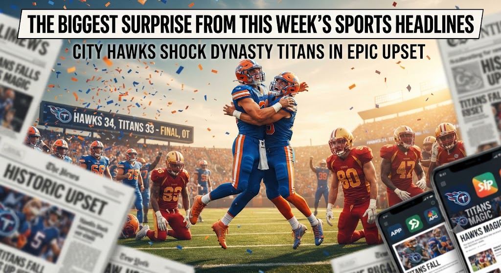 The Biggest Surprise From This Week's Sports Headlines