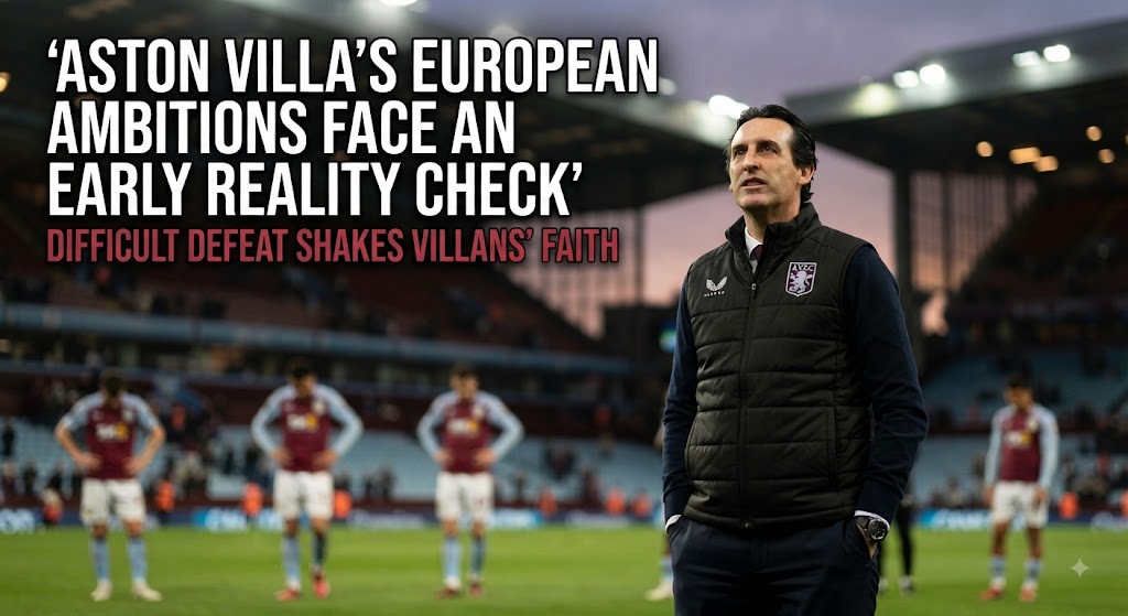 Aston Villa’s European Ambitions Face an Early Reality Check