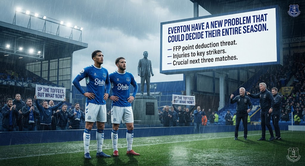 Everton Have a New Problem That Could Decide Their Entire Season