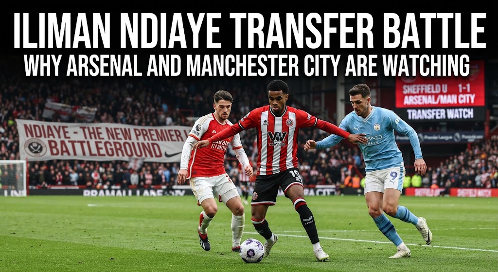 Iliman Ndiaye Transfer Battle: Why Arsenal and Manchester City Are Watching
