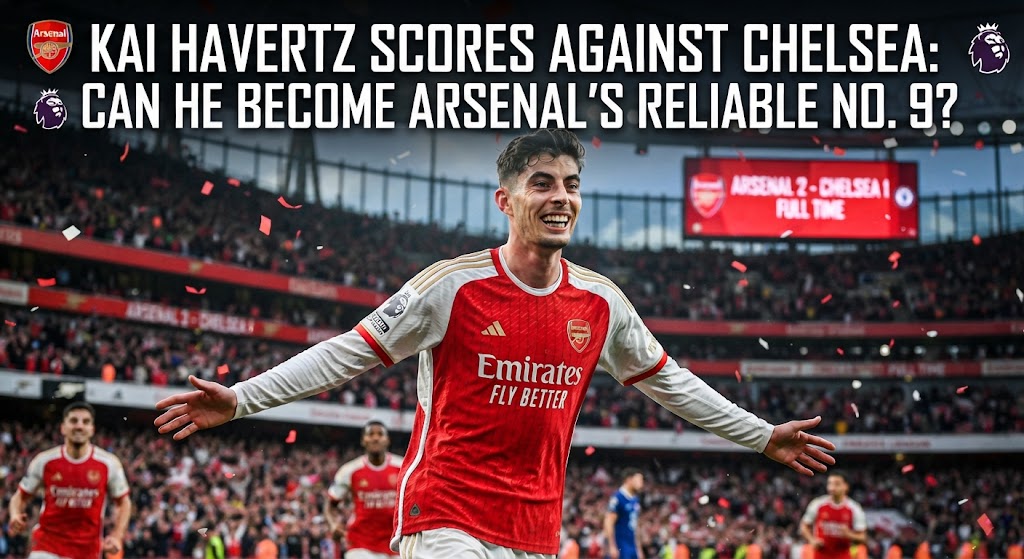 Kai Havertz Scores Against Chelsea: Can He Become Arsenal’s Reliable No. 9?