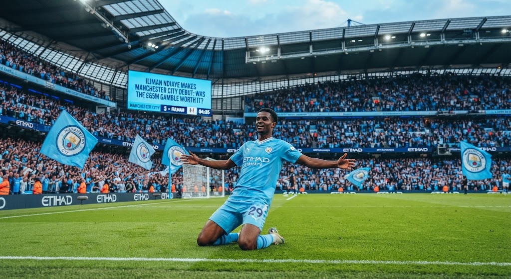 Iliman Ndiaye Makes Manchester City Debut: Was the £65m Gamble Worth It?