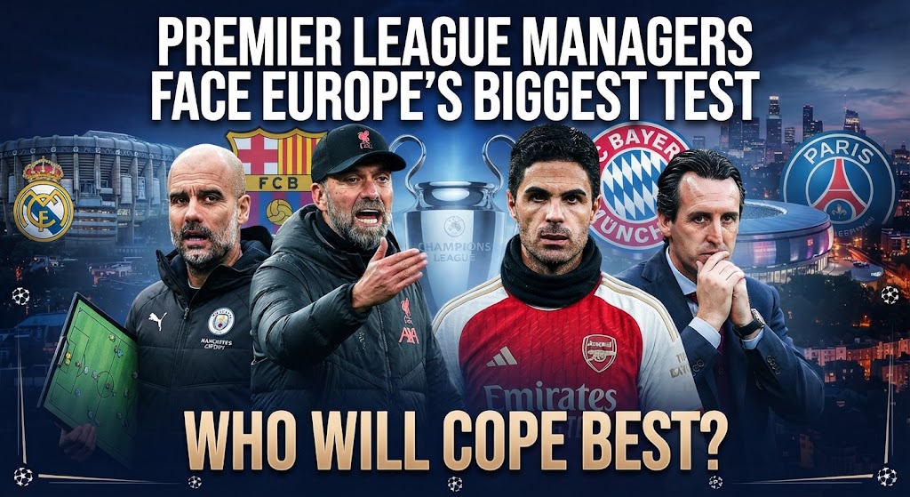 Premier League Managers Face Europe’s Biggest Test: Who Will Cope Best?