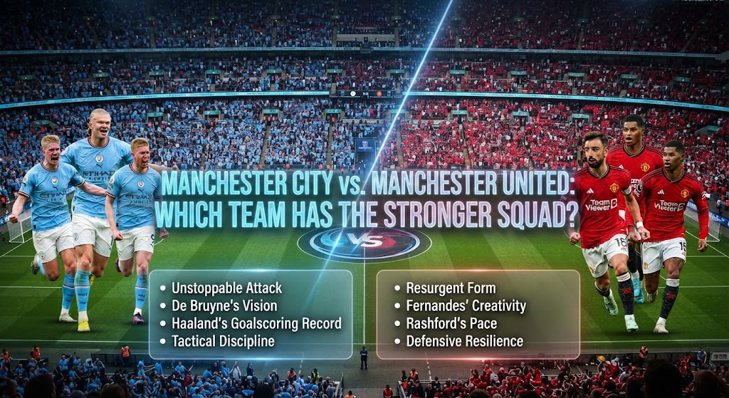 Manchester City vs Manchester United: Which Team Has the Stronger Squad?